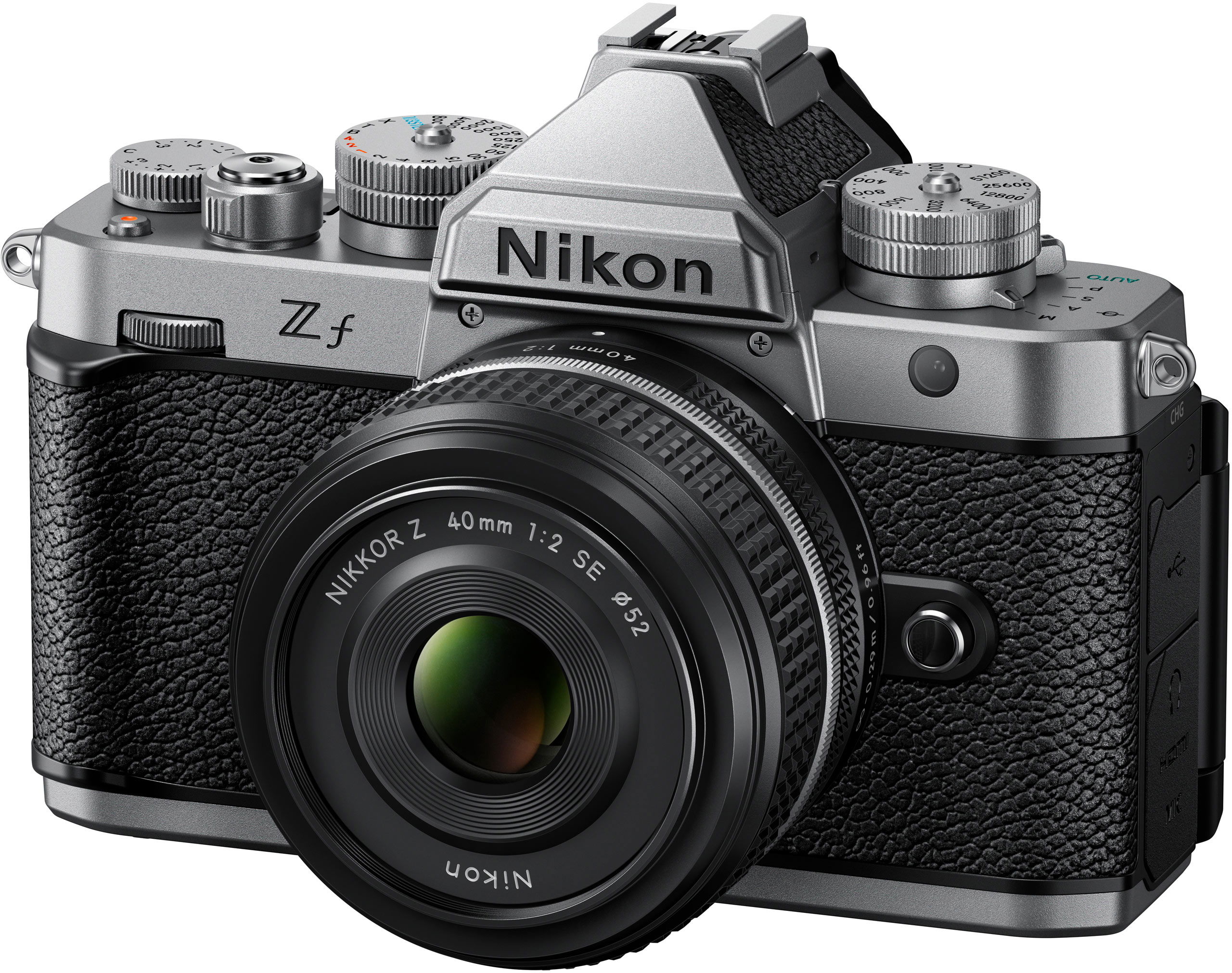Nikon Z f spiegellose Vollformat-Systemkamera silber + Nikkor Z 40mm F2 ...