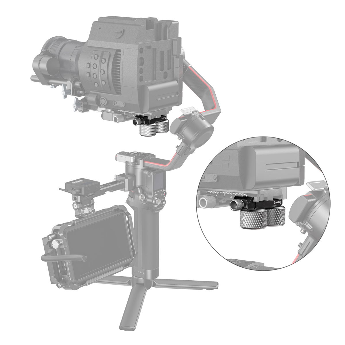 Rsr Rig SmallRig 3125 Gegengewicht Kit für DJI RS/RSC 2 und Zhiyun Gimbal ...